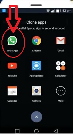 How to use two whatsapp accounts in one mobile