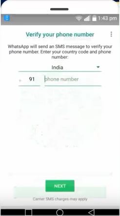 How to use two whatsapp accounts in one mobile
