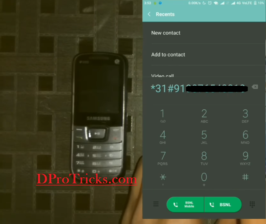fake caller id