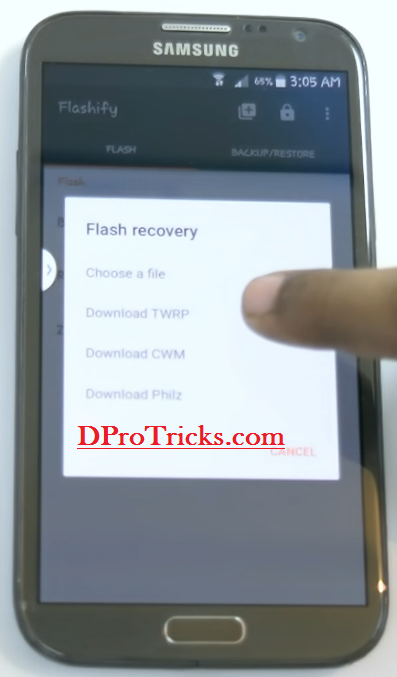 Custom recovery
