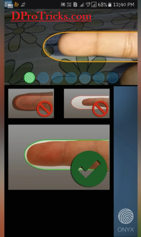 Finger scanner