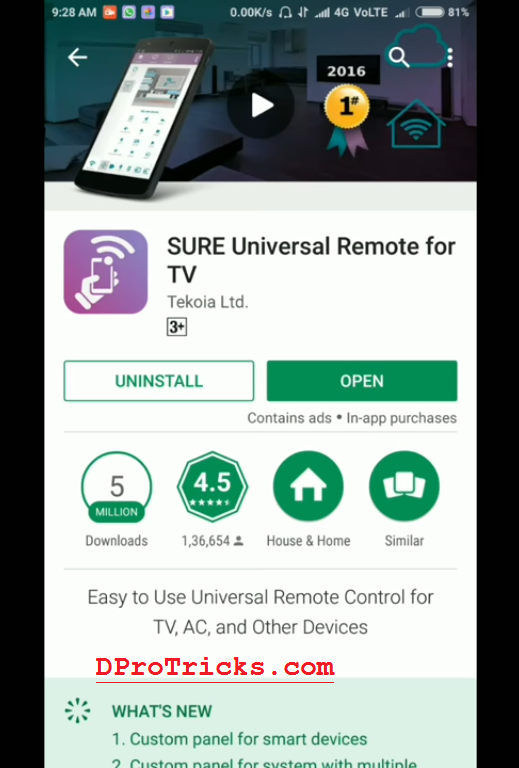 Remote Control Android