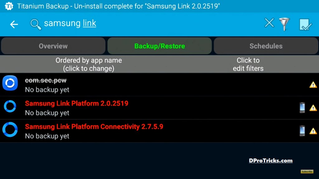 How to delete apps on android
