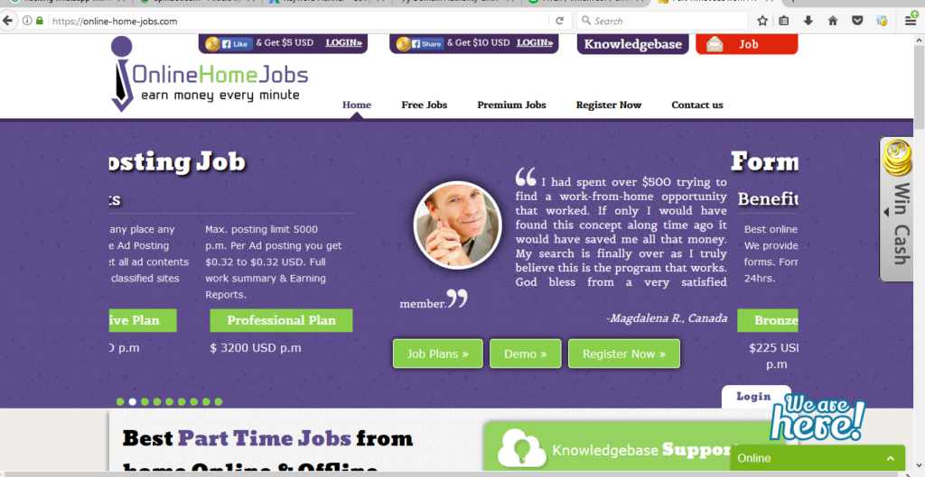 online home jobs com review