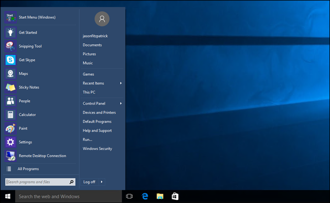 Make Windows 10 Like Windows 7 1
