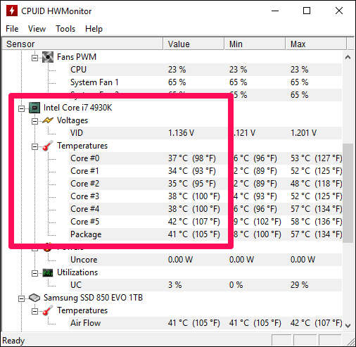 CPU Temp Monitor Windows 10 6