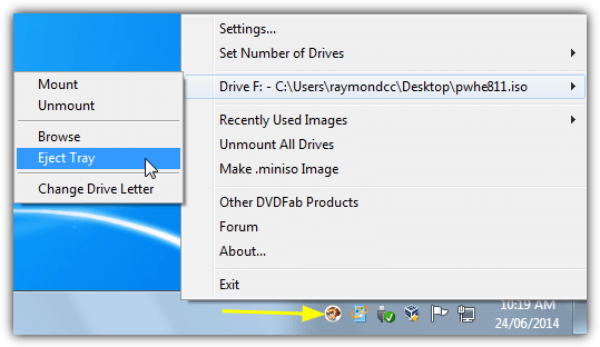 How to Mount an ISO 22