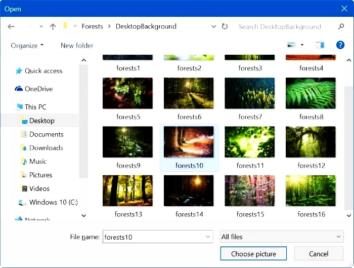 Windows 10 Different Wallpaper on Each Monitor 7