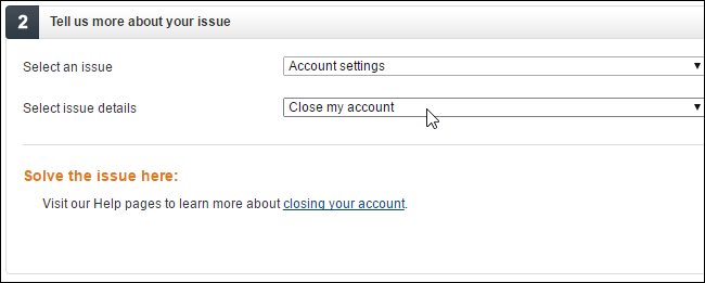How to Delete Amazon Account 3