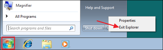 How to Restart Windows Explorer 10