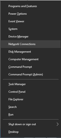 Wi-Fi doesn't have valid IP configuration 4