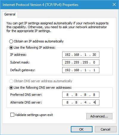 Wi-Fi doesn't have valid IP configuration 8