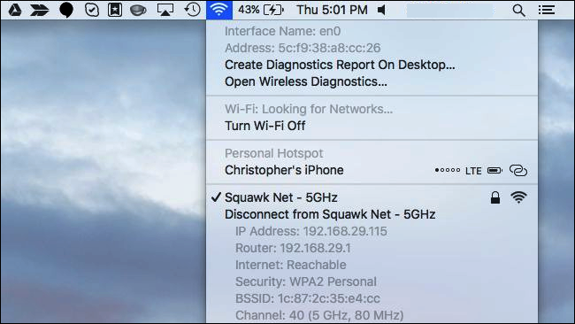 find device by MAC address 10
