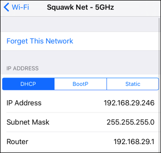 find device by MAC address 12