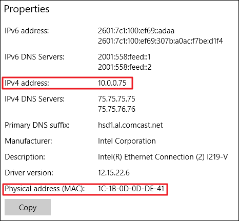 find device by MAC address 4