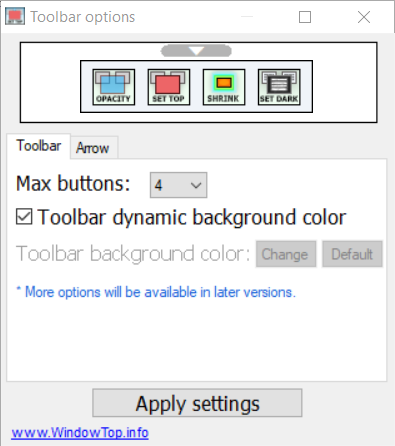 always on top windows 10 12
