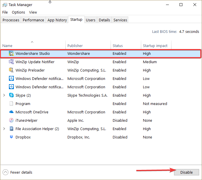 Avast Unable to Start Firewall 7