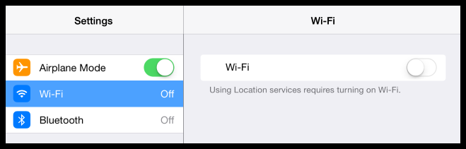 What does airplane mode do 5