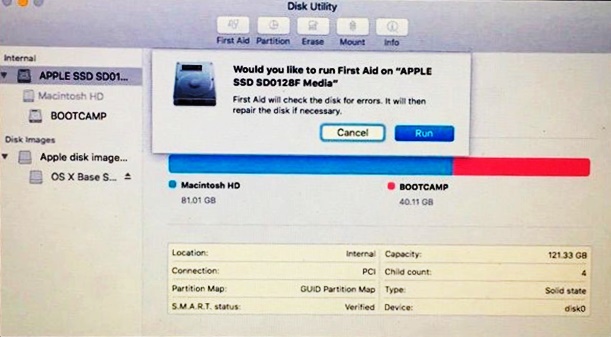 File System Check Exit Code is 8 4