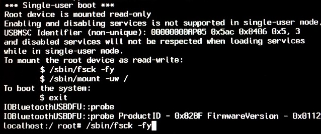 File System Check Exit Code is 8 5