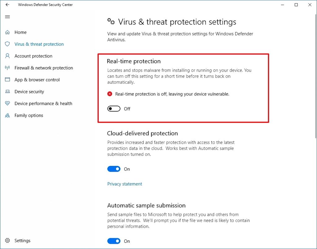 How to Disable Windows Defender 15