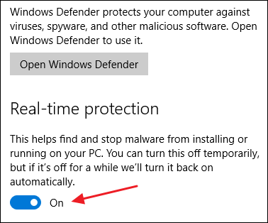How to Disable Windows Defender 4