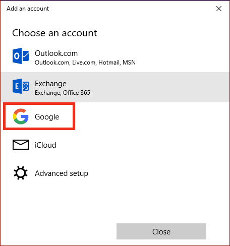 Google calendar app for windows 10 2