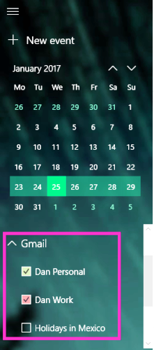 Google calendar app for windows 10 3