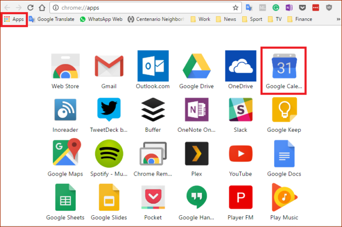 Google calendar app for windows 10 6