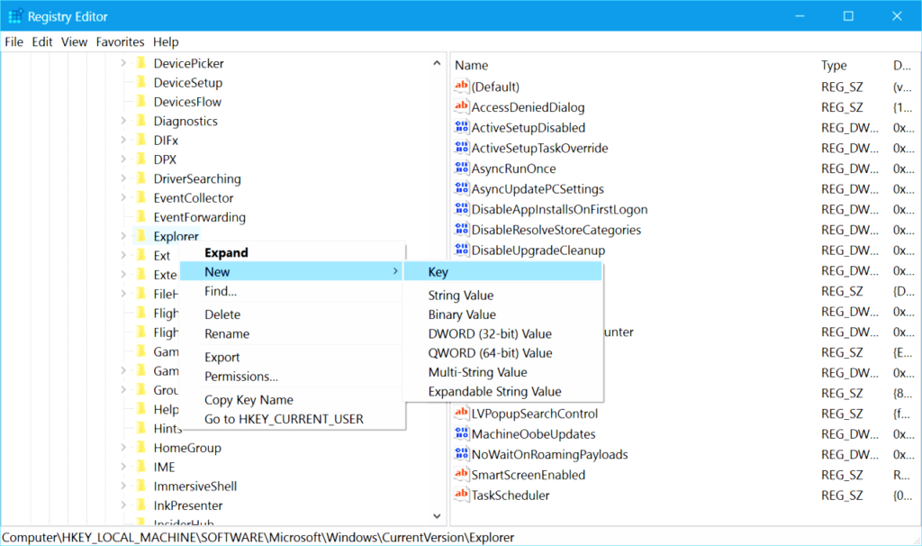 remove shortcut arrows windows 10 3