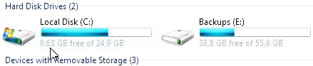 compress this drive to save disk space 10