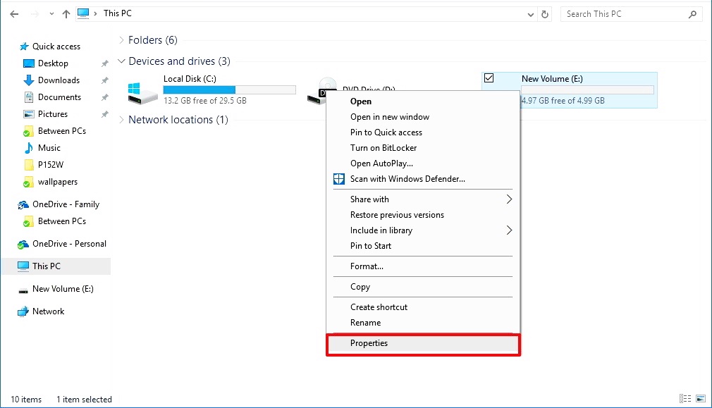 compress this drive to save disk space 7