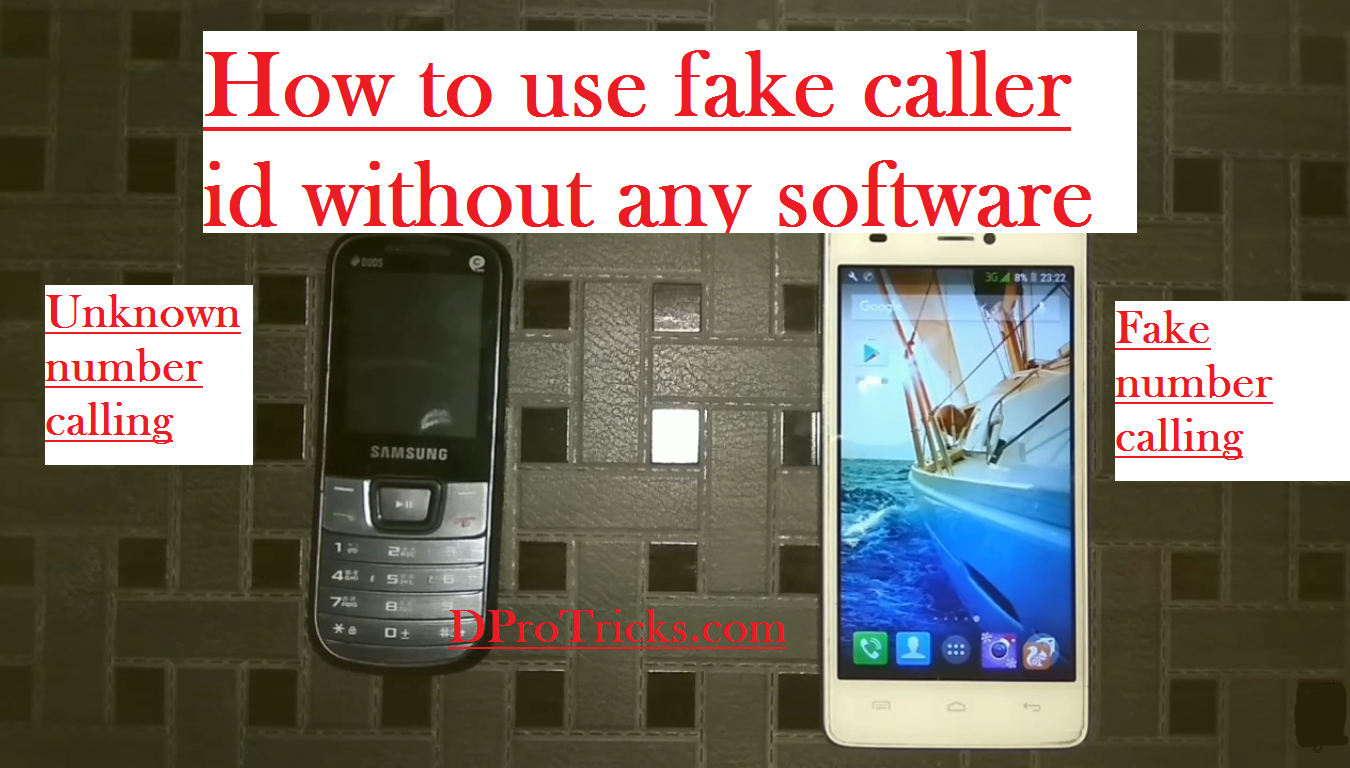 fake caller id