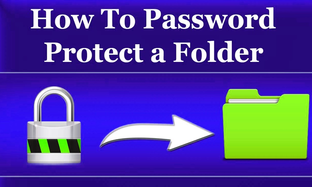how to password protect a folder