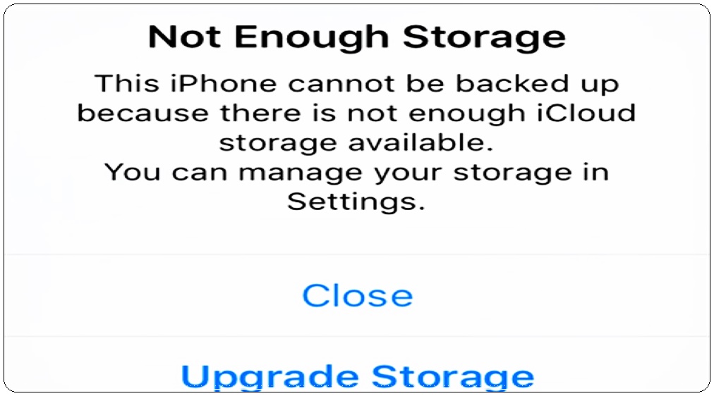 manage icloud storage